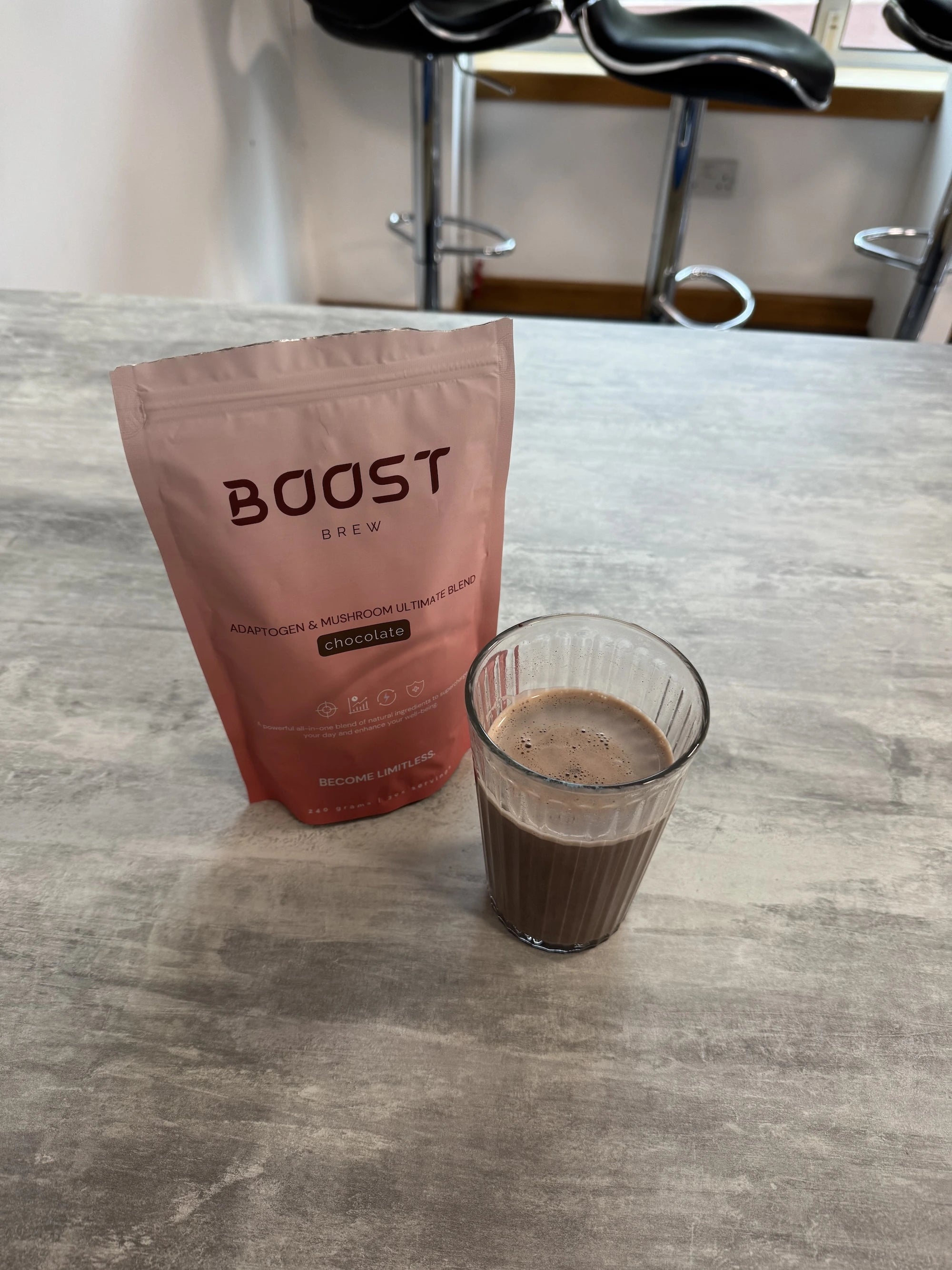 DRINK BOOST BREW MUSHROOM COFFEE